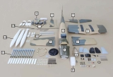 Bay-Tec Seagull Giant Skyraider A-1 Grau/Weiss 86" 2200mm ARF