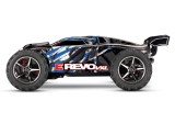 Traxxas E-Revo 1/16 VXL 4WD RTR TQi TSM Brushless Blue incl. Batt und Lader