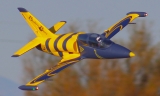 FlyFans L-39 64mm EDF JET PNP 4S (Yellow Bees) - 860mm