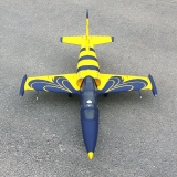 FlyFans L-39 64mm EDF JET PNP 6S (Yellow Bees) - 860mm