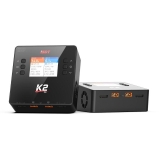 iSDT SMART CHARGER K2 DUO - 200/500W, 20A, 2x6S Lipo, mit integriertem Netzteil