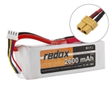 Redox 2600 mAh 11,1V 3S 50C - LiPo Akku