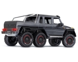 TRAXXAS Mercedes-Benz G63 AMG 6x6 RTR ohne Akku/Lader inkl Licht 1/10 6WD Scale-Crawler Brushed silber