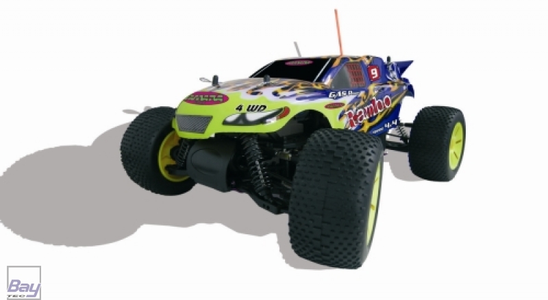 RAMBO RTR 4WD 1 : 10 incl. Zubehör und RC - Bay-Tec Modelltechnik