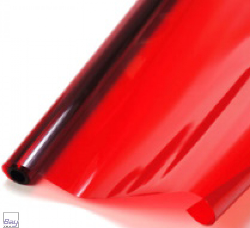 Transparente Farbfolie Rot B45M1