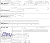 RBC Kits RES EAGLE Elektrosegler Lasercut Holzbausatz - 200 cm