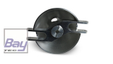 Klappspinner Turbo Spinner Aluminium mit Z-Gabel 50mm / 6,0mm Klemmkonus