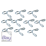 10 St�ck Schlauchklemmen 4 mm f�r Kraftstoffschlauch