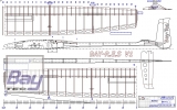 Bay-Tec   BAY-R.E.S  RES Klasse Segler 2000mm Laser Cut Bausatz