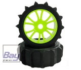 Buggy Rder 1:8 grn 112mmx43mm 2 Stk Schaufelprofil
