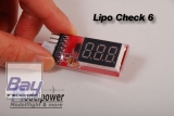 Lipo Check 6 Lipo Spannungs Checker 1-6S (1-12S)