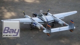 VQ Model  P-38 Lightning 2100mm ARF silber 2 Mot