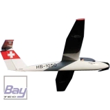 Bay-Tec PILATUS B4 2,0M SEGELFLUGZEUG MIT GFK RUMPF, AUCH ALS ELEKTROSEGLER