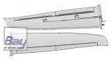 Multiplex Funray Ersatz Tragflchensatz FUNRAY gebaut (ohne RC+Dekor)