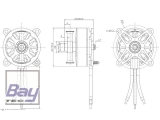 Brushless Motor PULSAR Shocky / 1700KV