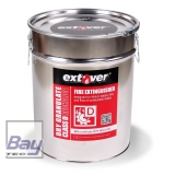 Extover - Brandschutz Feuerlschgranulat fr Lithium Akkus - Metalleimer - 30l
