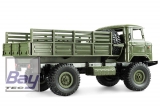 GAZ-66 LKW 4WD 1:16 Bausatz grn - incl. Motor und Lenkservo