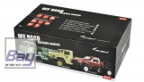 U.S. Militr Truck 4WD 1:16 Bausatz, grau - incl. Motor und Lenkservo