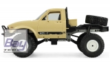 Pick-Up Truck 4WD 1:16 Bausatz Sandfarben - incl. Motor und Lenkservo