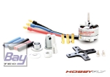 Hobbyfly HF 2806-01D 1000KV Brushless motor w. Prop. Adaptor