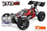 Team Magic Buggy B8ER Rot/Schwarz - 1/8 Elektrisch - 4WD Buggy - RTR - 2500kv Brushless Motor - 4S - Wasserdicht