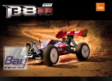 Team Magic Buggy B8ER Rot/Schwarz - 1/8 Elektrisch - 4WD Buggy - RTR - 2500kv Brushless Motor - 4S - Wasserdicht