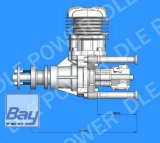 DLE30 V2 30ccm Benzin Motor incl. Elektronischer Zndung