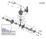 DLE30 V2 30ccm Benzin Motor incl. Elektronischer Zndung