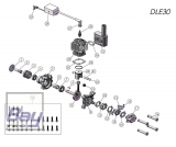 DLE30 30ccm Benzin Motor incl. Elektronischer Zndung