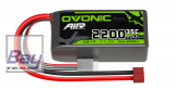 OVONIC 3S 35C 11,1 V 2200 mAh kurzer LiPo-Akku mit T-Stecker