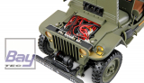 Jeep Willys MB Scale Crawler 4WD 1:14 RTR grn - incl. Seilwinde und Soundmodul