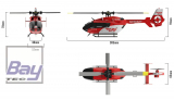 AFX-135 DRF Luftrettung 4-Kanal Helikopter 6G RTF