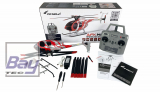 AFX MD500E Zivil brushless 4-Kanal 325mm Helikopter 6G RTF rot/silber
