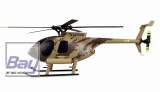 AFX MD500E Militr brushless 4-Kanal 325mm Helikopter 6G RTF braun