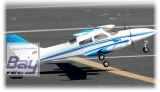 Dynam Cessna 310 Grand Cruiser V2 EPO Large Scale ARTF 1280mm - incl. EZFW
