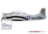 Dynam T-28 Trojan grau 1270mm PNP Set incl. EZFW und Beleuchtung