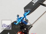 Xtreme Alu Blatthalter blau (fr Blade mCP X)