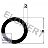 Universal Alu Steckungsrohr 25mm Eloxiert - 1mm Wandung - 1m lang