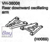 VH-36006 Rear downward oszillating arm 1 Stk