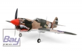 FMS Mini P-40 Warhawk camo, PNP, ohne Akku/RC