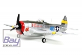 FMS Mini P-47 Thunderbolt silber RTF Komplettset
