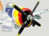 FMS P-47 Thunderbolt Silber ARTF 1400mm Big Scale mit EZFW