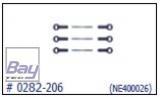 Solo Pro 125 3D Under linkage rod set