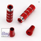 Steuerknppel Alu M4 lang ROT