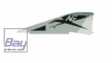 FMS F-4 Jet Seitenruder grau