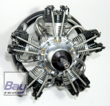 UMS Sternmotor 5 Zylinder 55ccm, Benziner