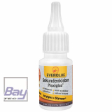 Everglue Sekundenkleber Cyanacrylat fr PMMA (Plexiglas) Acrylglas nicht ausblhend niedrigviskos 20g Dosierflasche