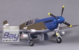 FMS Big Scale P-51B Dallas Darling V9 grn/blau PNP Set ohne Akku/RC