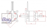 MPBL 8074 170KV 1024g Brushless Aussenlufer