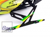 Xtreme Carbon Landegestell grn B130X11-G